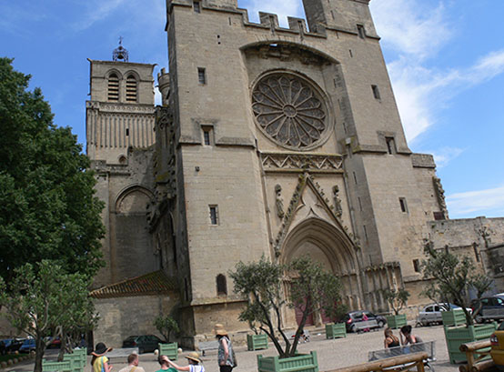 saint nazaire cathedral in Beziers