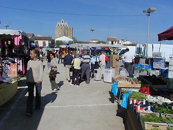 Market at Stes Maries de la Mer
