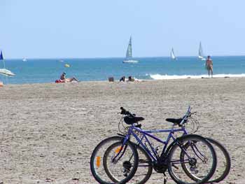Bicycles at Gruissan Plage