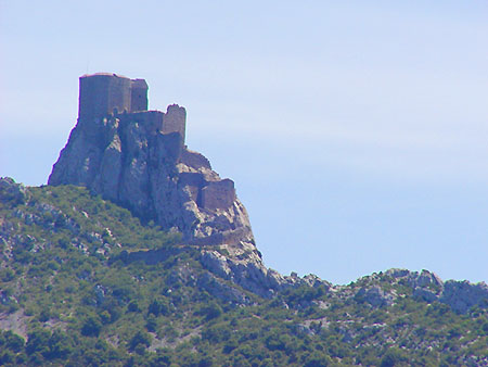Chateau of Queribus, Pyrenees-Orientales, Languedoc